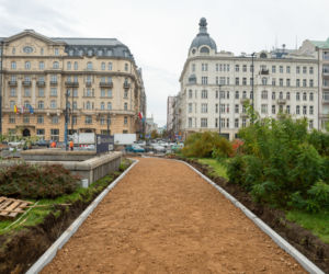 Tak zmieniają się okolice ronda Dmowskiego