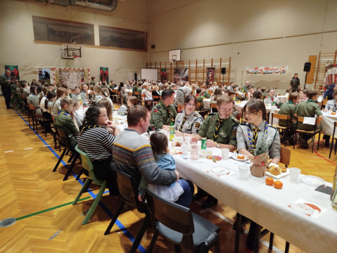 Wigilia harcerska 2025 w Siedlcach