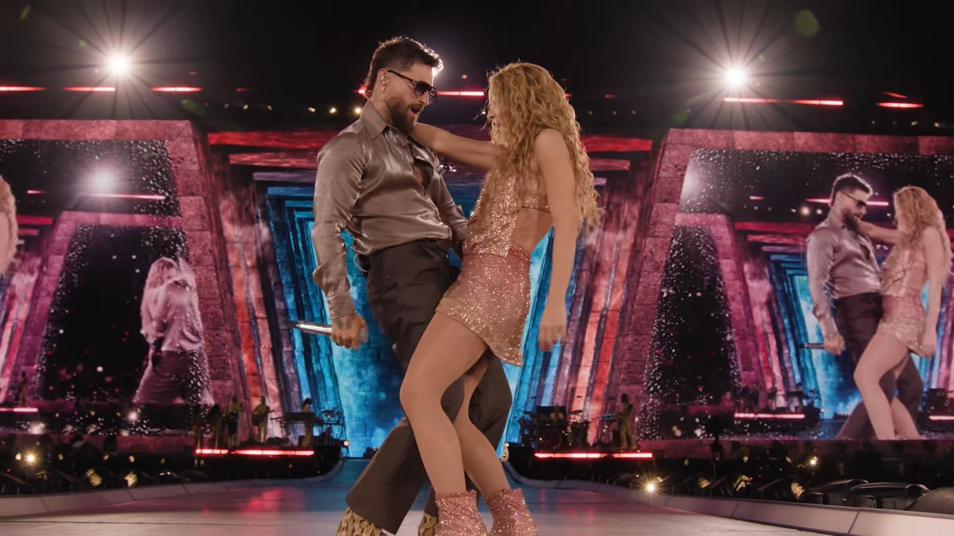 Shakira i Maluma w Madrycie