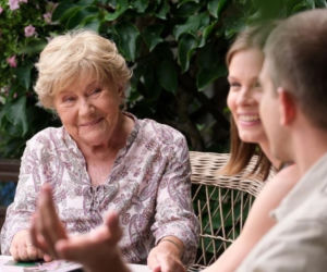 M jak miłość odc. 1902. Mateusz (Rafał Kowalski), Majka (Matylda Giegżno), Barbara (Teresa Lipowska)