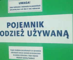 Kontenery na używane ubrania znikną z Krakowa!