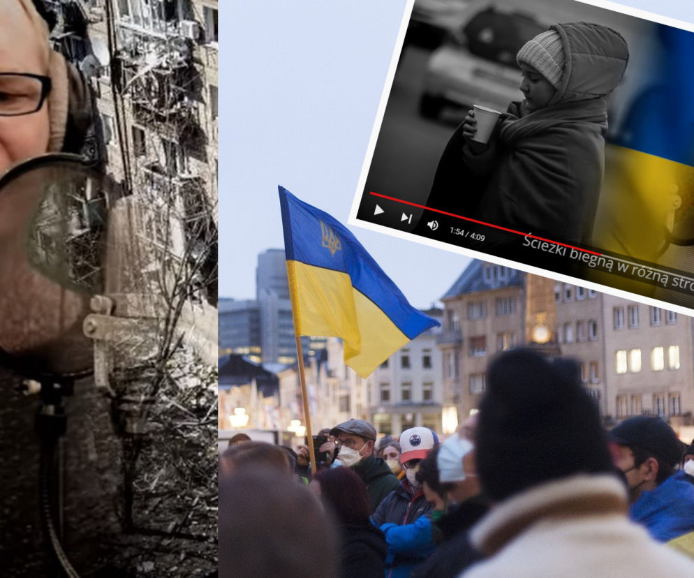 Pracownik NBP nagrał piosenkę z Ukraińcami! Student, opiekunka i rzecznik. Zobaczcie to wideo!