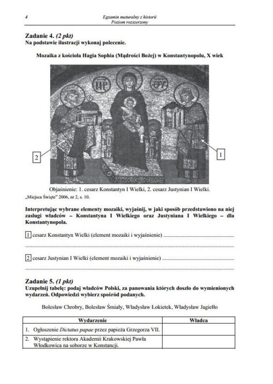 Matura 2014 Historia poziom rozszerzony