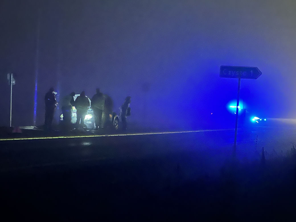 Śmiertelne potrącenie pieszego na DK92 w miejscowości Wójtówka