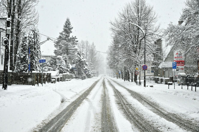 Atak zimy w Zakopanem