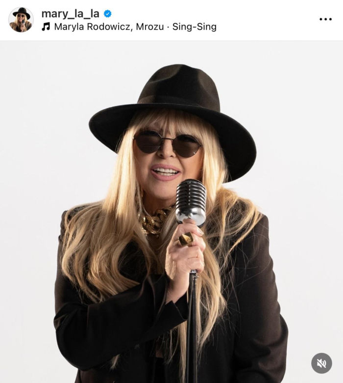 Maryla Rodowicz pokazała biust