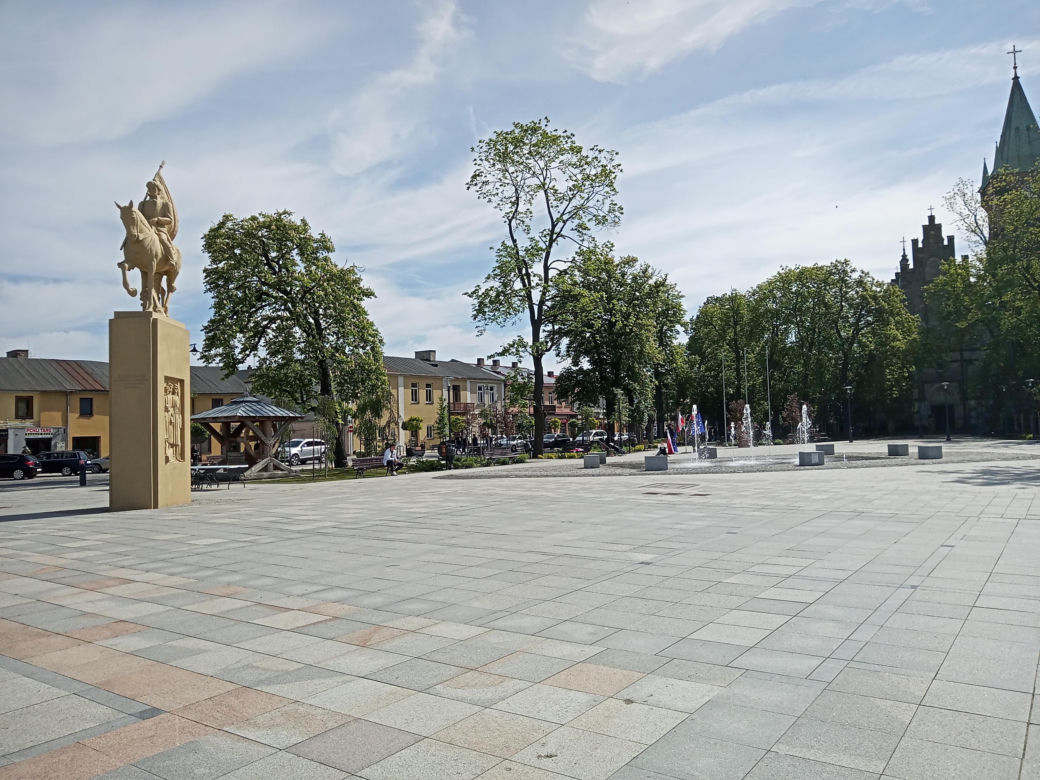 Rynek w Końskich