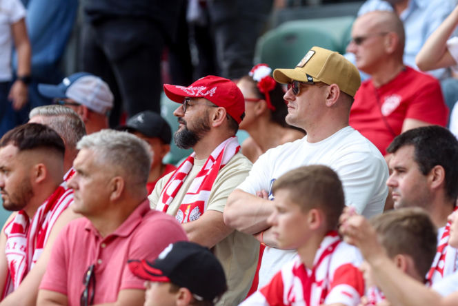 Polska - Ukraina. Tłumy kibiców na trybunach. Znajdź się na zdjęciu!
