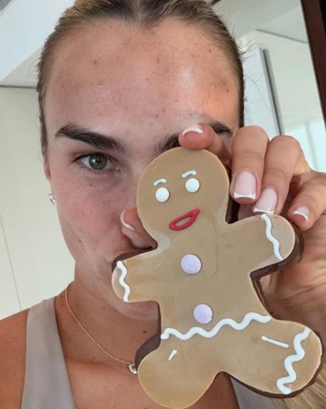 Aryna Sabalenka i jej twarz z bliska