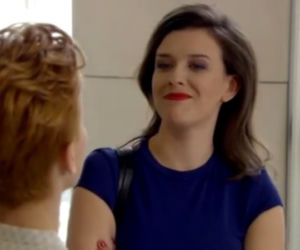 O mnie się nie martw 2 sezon odc. 10. Laura Curyło (Katarzyna Zielińska), Magda Gadomska (Anna Terpiłowska)