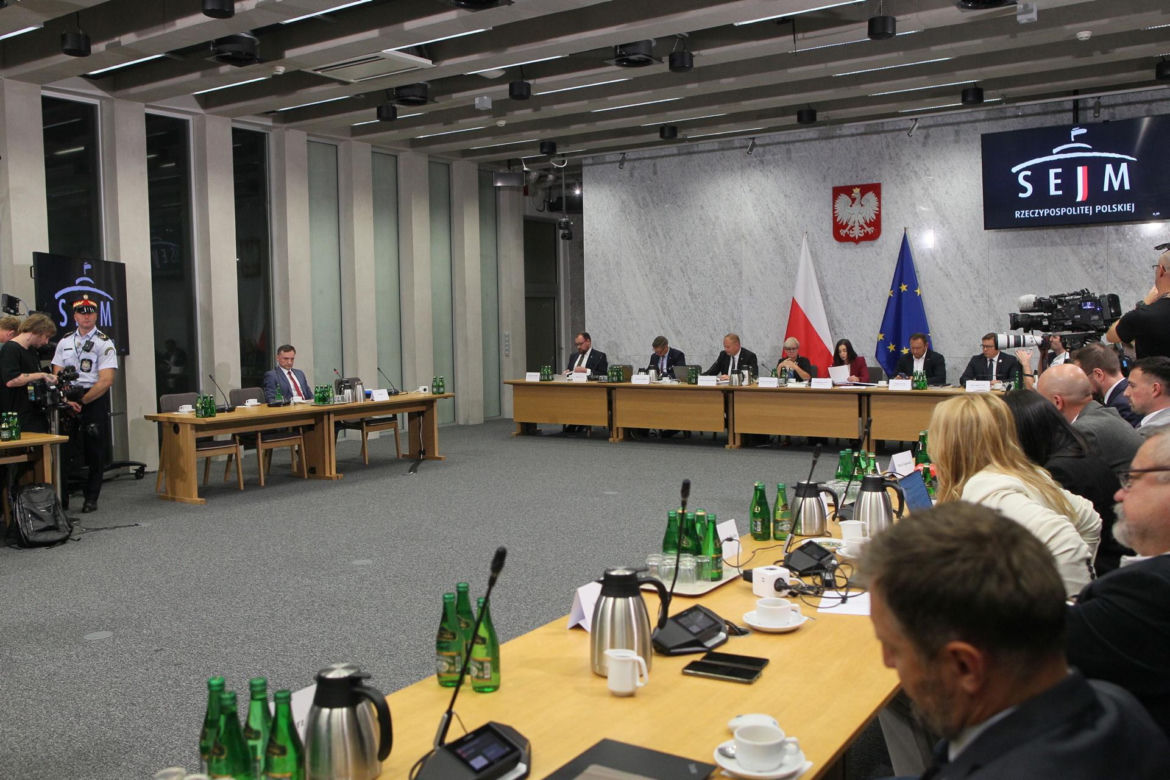Zbigniew Ziobro przed komisją ds. Pegasusa