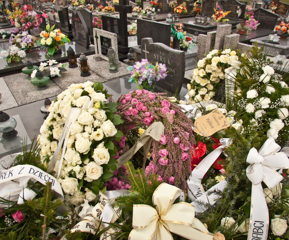 Grób matki Janusza Palikota w Biłgoraju