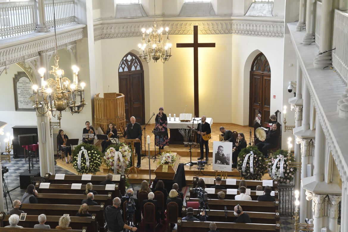 Pogrzeb dziennikarza Rafała Poniatowskiego