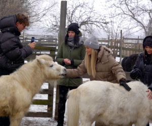 Joanna Krupa odwiedza schronisko dla zwierząt