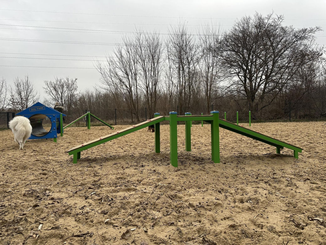 Psi park na ul. Dzwonowej w Łodzi