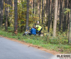21-latek zginął na quadzie