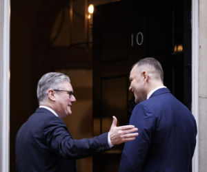 Karol Nawrocki, Keir Starmer