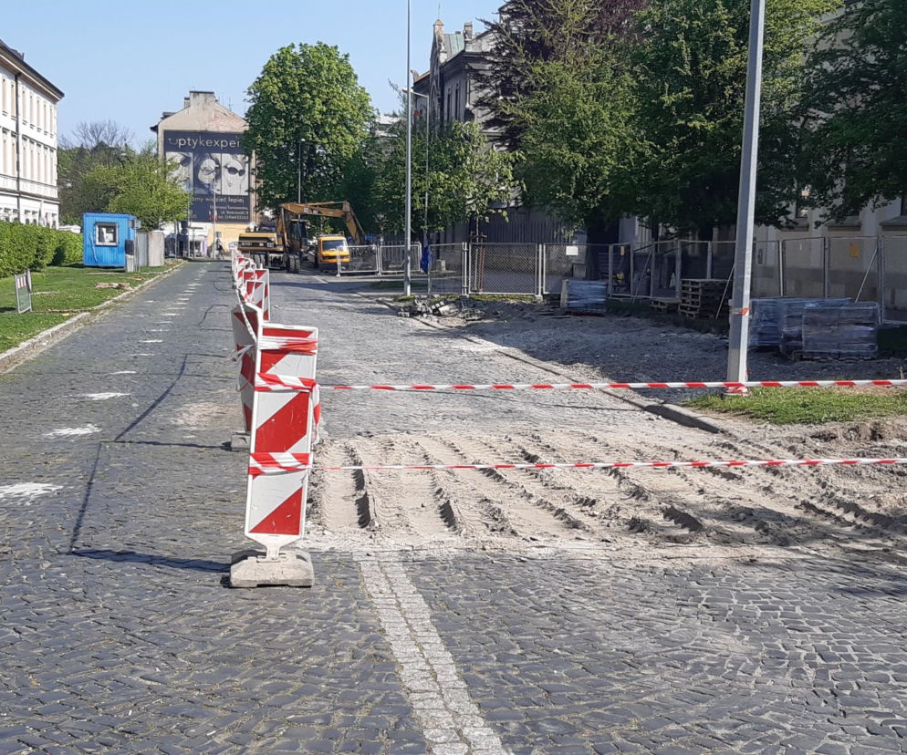 Rozpoczęła się zasadnicza część remontu ul. Piłsudskiego w Tarnowie