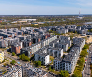 Nowe osiedla na Kamionku w Warszawie