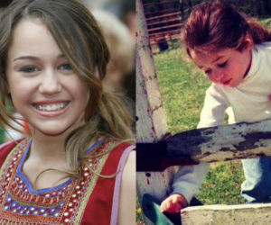 Miley Cyrus jako dziecko