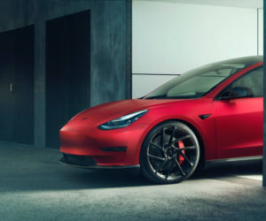 Tesla Model 3 po tuningu Novitec