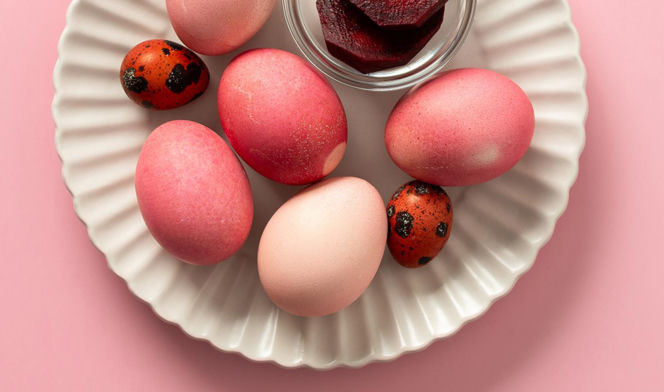 Naturalne barwniki do jajek