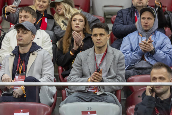 Znane osoby na meczu Polska - Albania w barażach o awans na Mistrzostwa Świata. Zobacz zdjęcia