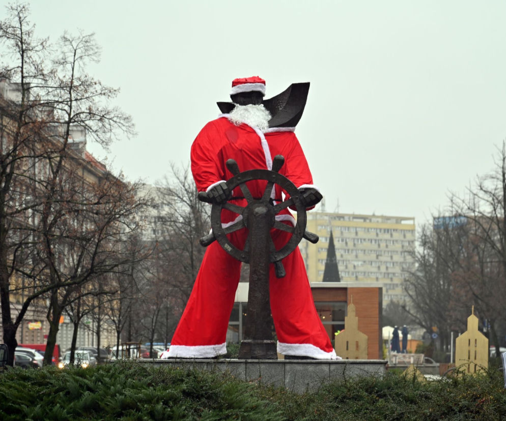Szczeciński marynarz już w stroju świętego Mikołaja!