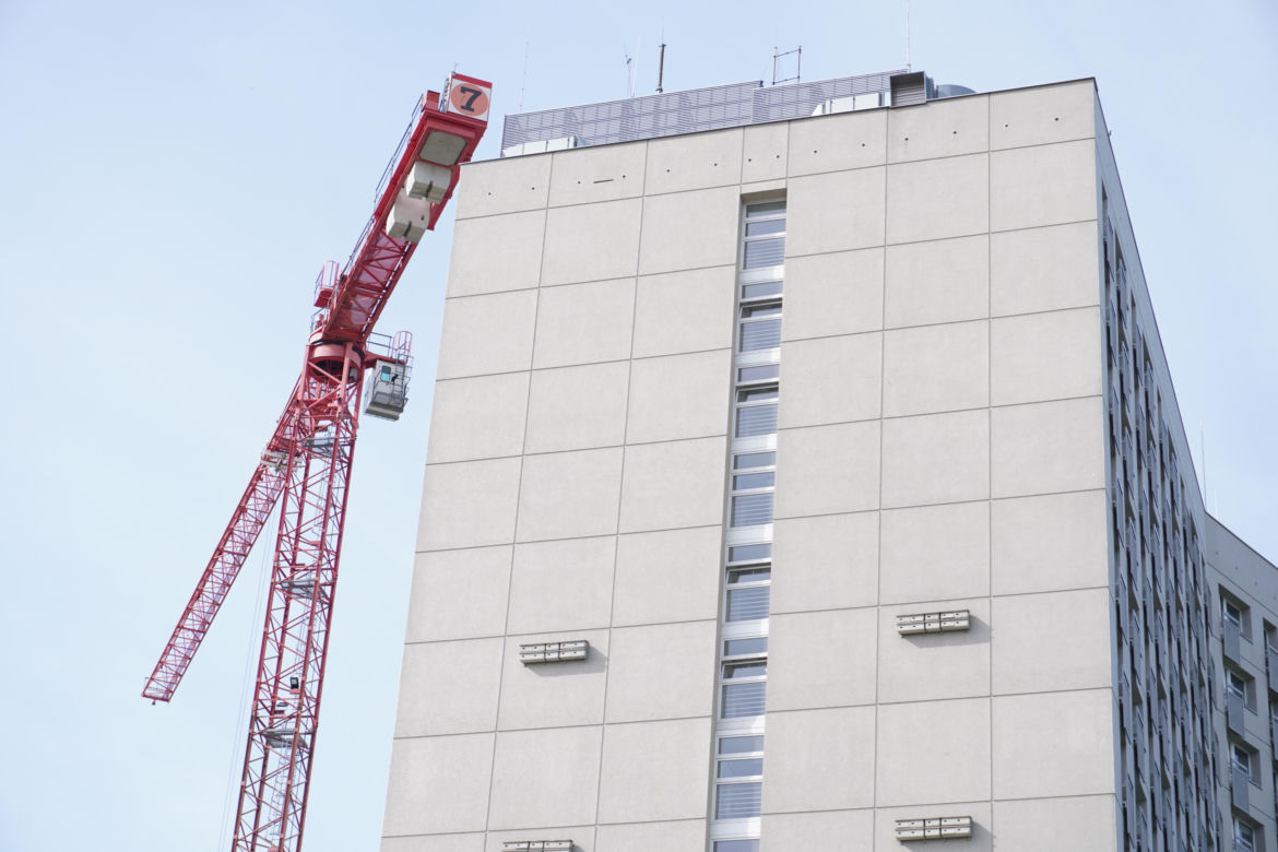 Trwa rozbudowa prywatnego akademika Student Depot Poznań