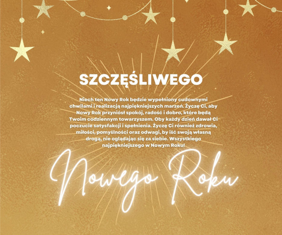 Życzenia noworoczne 2025 - obrazki jako nietypowe życzenia na Nowy Rok!