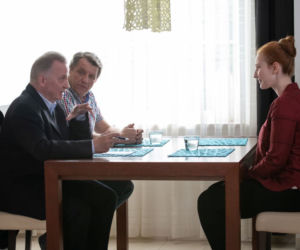 Na Wspólnej odcinek 2733, Marek (Grzegorz Gzyl), Steafan (Maciej Kujawski), Anna Kosik