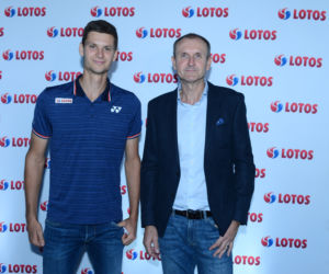 Hubert Hurkacz i jego ojciec Krzysztof