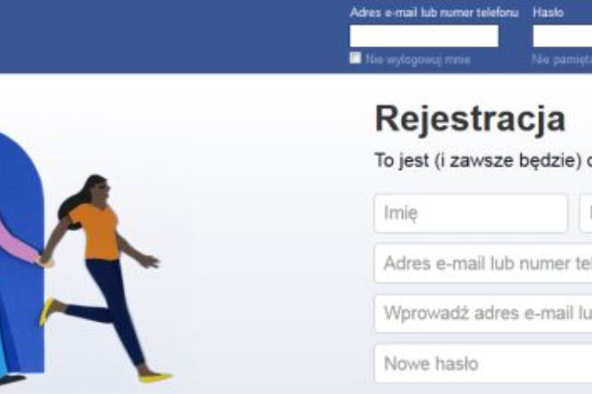 Facebook - strona główna
