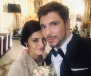 ​M jak miłość. Mikołaj Roznerski i Adriana Kalska już po ślubie? Pierwszy raz nazwał ją żoną!