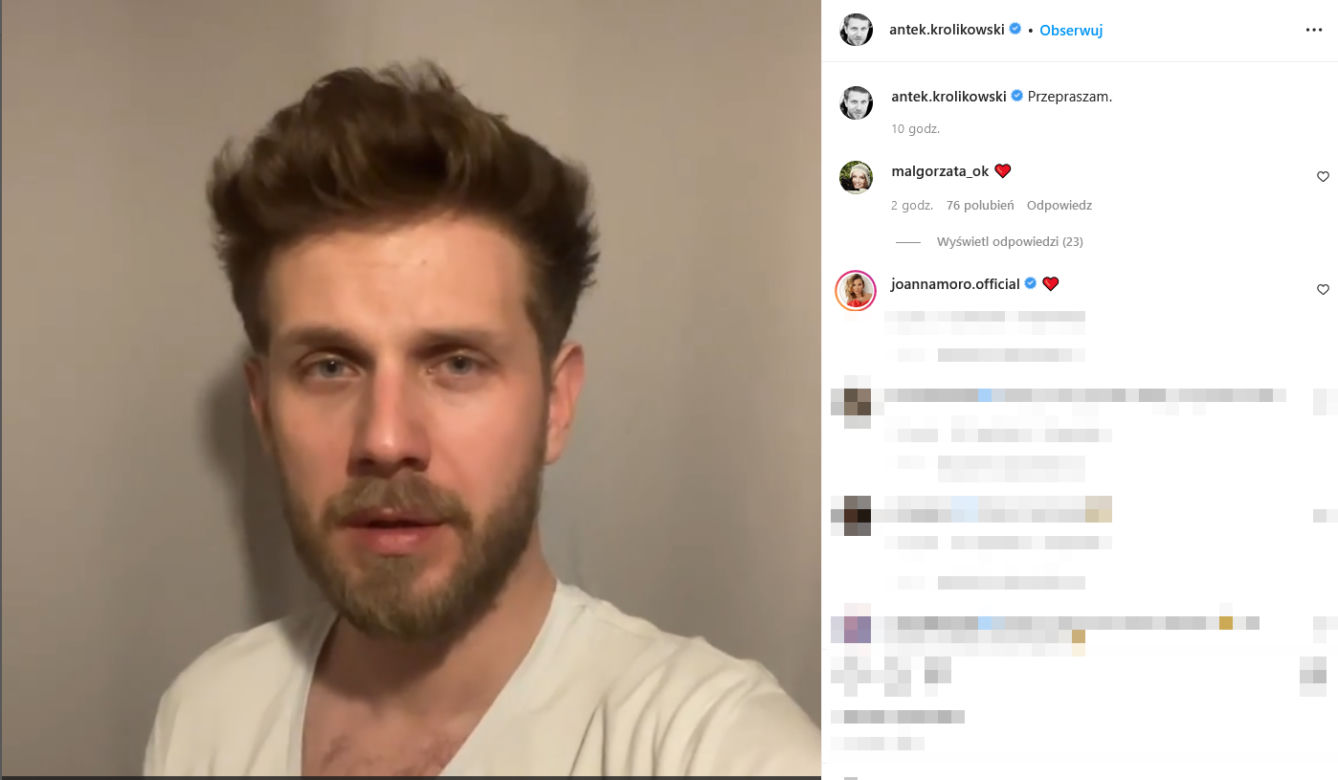 Królikowski choruje od lat