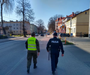 Policja w Ostródzie w dobie epidemii koronawirusa