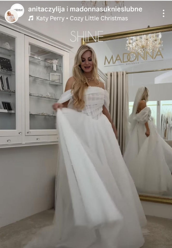 Ślub Anity i Adriana ze "ŚOPW" tuż-tuż. Panna młoda pokazała suknie ślubne