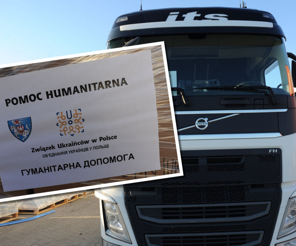 Koszalin solidarny z Ukrainą. Wyjechał pierwszy transport z pomocą dla Iwano-Frankiwska