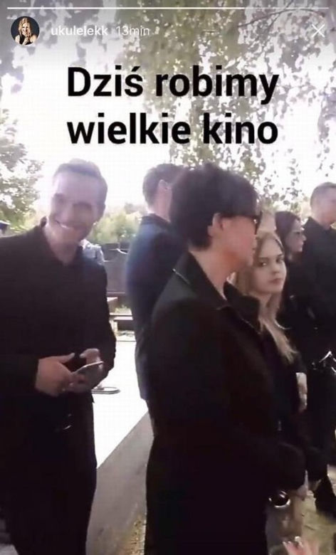 Pogrzeb Tomka z "M jak miłość"