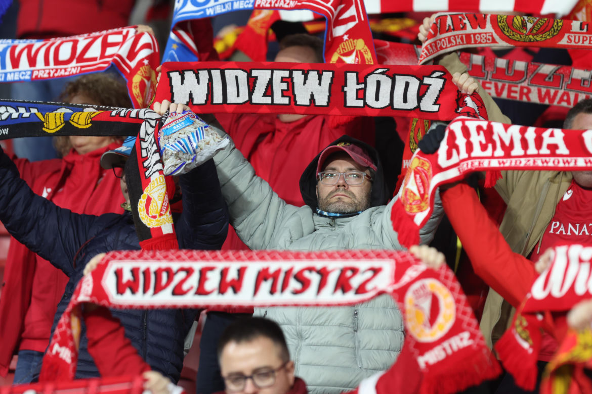 Widzew Łódź - Górnik Zabrze: Zdjęcia kibiców i zawodników z klasyku w ramach 12. kolejki PKO BP Ekstraklasy