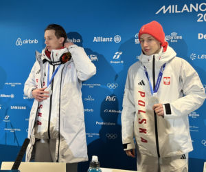 Kacper Tomasiak i Paweł Wąsek z medalami olimpijskimi