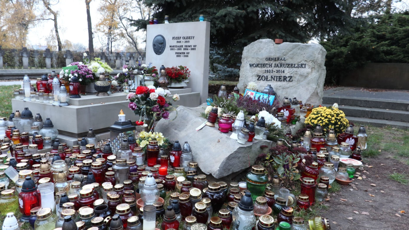 Grób Wojciecha Jaruzelskiego