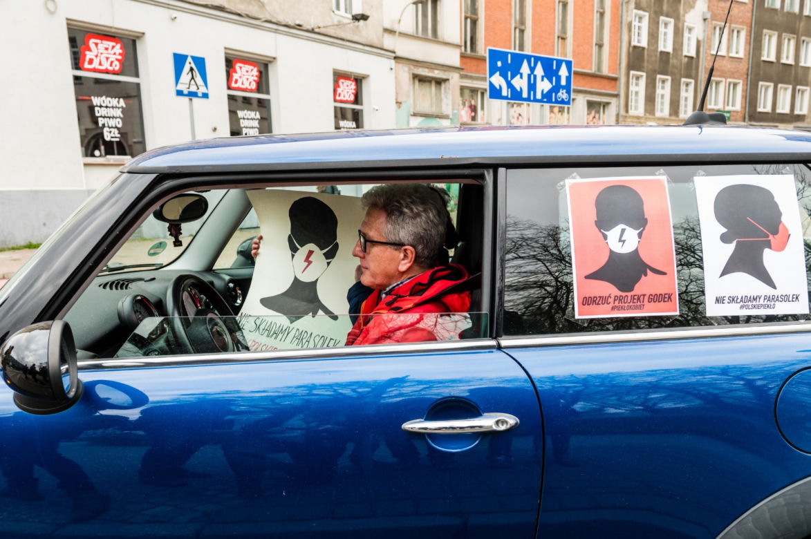 Strajk kobiet w Trójmieście. Awantura w centrum Gdańska