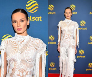 Co ona ma na sobie?! Szroeder wyglądała jak w firance z PRL-u