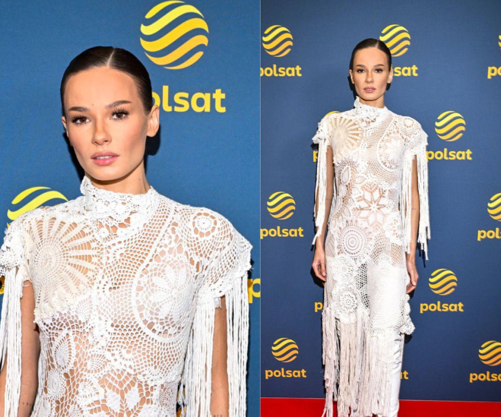 Co ona ma na sobie?! Szroeder wyglądała jak w firance z PRL-u