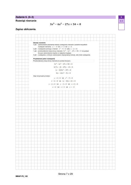 Matura próbna 2023: Matematyka. Oficjalne odpowiedzi CKE