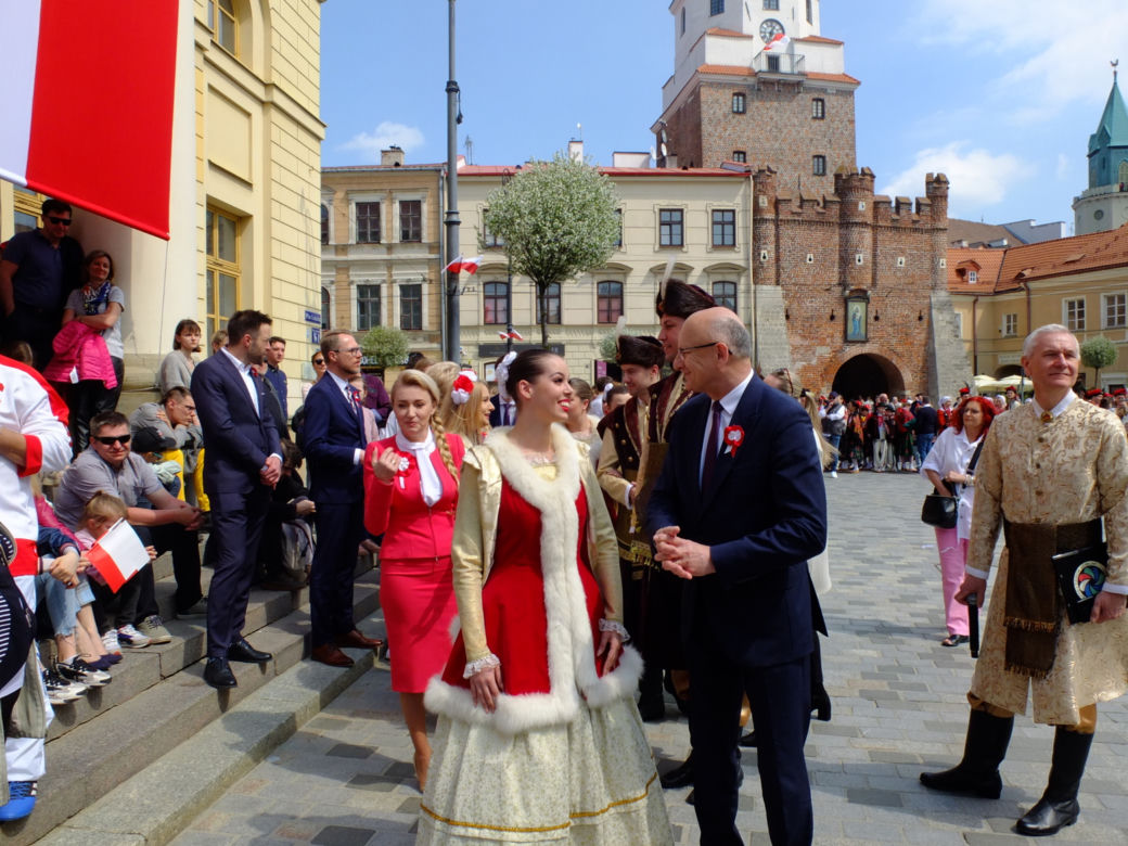 Lublin tańczył poloneza na Święto Konstytucji 3 Maja