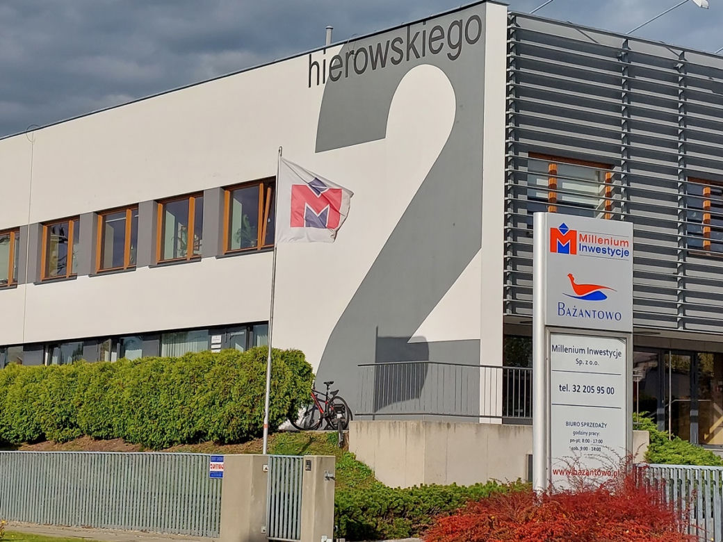 Protest mieszkańców Katowic przeciwko budowie wieżowca