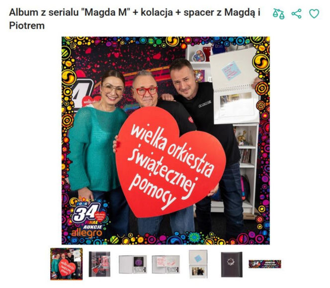 Gwiazdy grają z WOŚP na całego. Od sukni Santor po rakietę Świątek. Są też nocowanka z Wieniawą, pląsy z Musiałem i pranie z Dereszowską