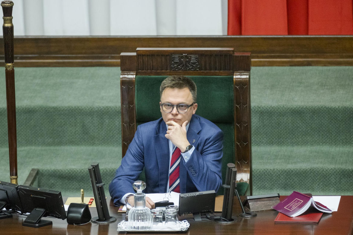 Tak się stroi Szymon Hołownia
